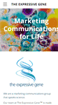 Mobile Screenshot of expressivegene.com